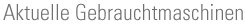 Gebrauchte Werkzeugmaschinen